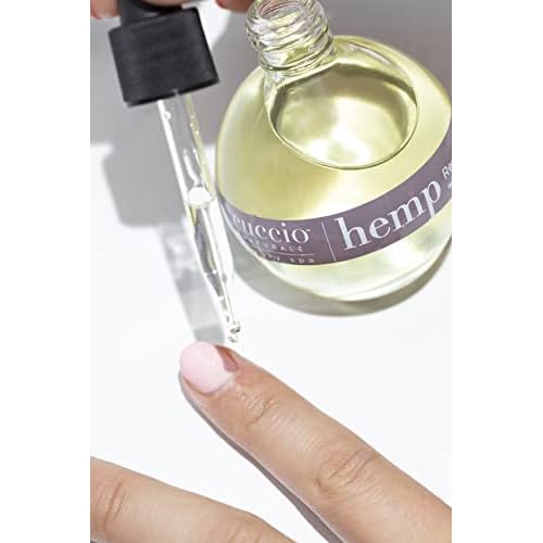 Cuccio Naturale Hemp Revitalizing Oil With Capuacu And Chia - Renewing Body Oil - Moisturizing Therapy To Repair Dry Skin - All Natural, Paraben Free Formula - Hands, Feet And Body - 2.5 Oz