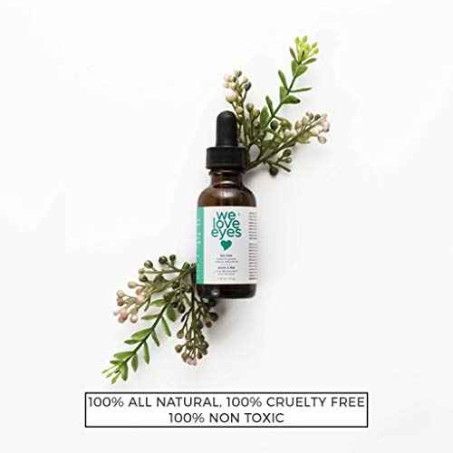 We Love Eyes - 100% All Natural Tea Tree Makeup Remover Oil - Effortlessly remove waterproof makeup and eyeliner - Made with Australian Tea Tree - Cruelty Free - Vegan