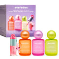 Evereden Kids Fragrance Gift Set - 3 Hair & Body Mists + Lip Oil