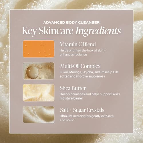 Saltair Vitamin C Body Scrub | Salt Water Vanilla, 18.5 oz