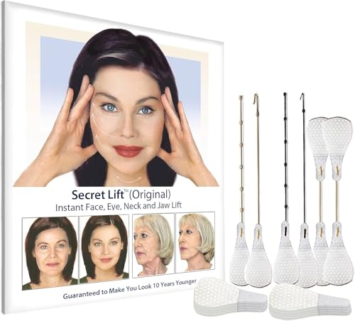 Secret Lift Original 80 Piece Face Neck Eye Lift Tapes - Instant Facelift Bands