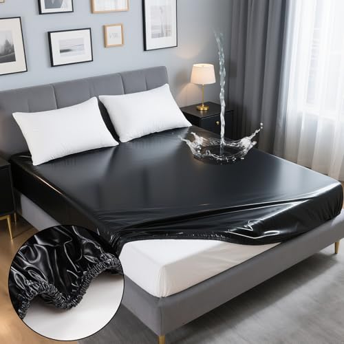 Noverlife Vinyl Waterproof & Oilproof Queen Mattress Protector - 14" Deep Pocket
