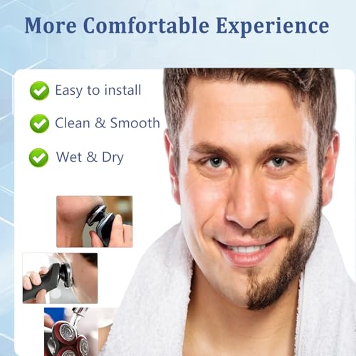 Replacement Head Compatible with Philips Norelco 5000X Series Shavers, Fits Models X5000, X5001, X5002, X5003, X5005, X5009, X5101, X5102, 1 Pack