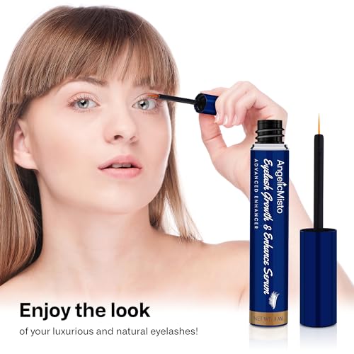 Eyelash Growth Serum: Eyelash Serum to Grow Lashes in 4 Weeks, for Longer & Fuller Eyelashes, 3ML