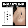INKARTLINK Semi-Permanent Tattoo Sheets - 2 Pack Waterproof