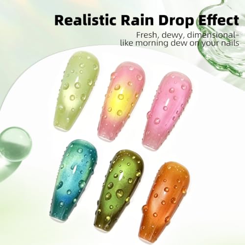 Brynelle 3D Water Droplet Nail Gel - Clear Sculpting & Art Gel 15ml