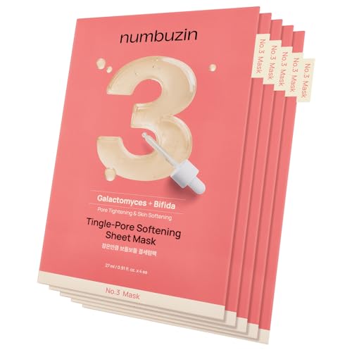 numbuzin No.3 Pore Minimizing Sheet Mask | 5 Pack