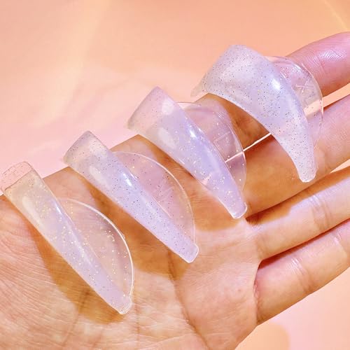 Lash Lift Shields 4 Size Set - C Curl Eyelash Perm Pads
