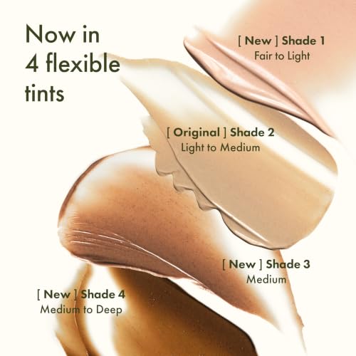GinZing Tinted Moisturizer SPF 40 with Caffeine & Ginseng, 1.7 oz