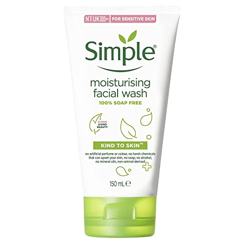 Simple Moisturizing Facial Wash, 5 Ounce (Pack of 3)