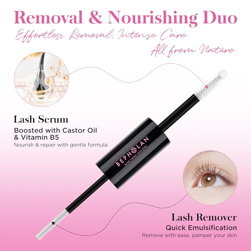 BEPHOLAN 2-in-1 Lash Glue Remover & Nourishing Serum