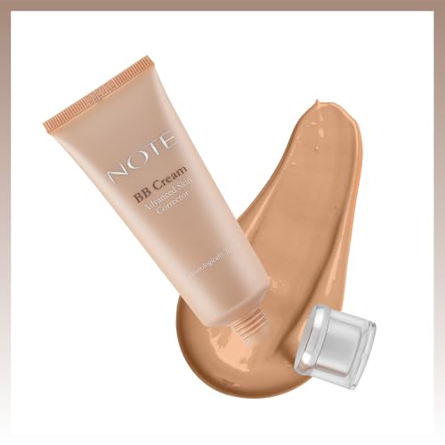 NOTE BB Cream SPF 15 - Tinted Beauty Balm Cream with Vitamin E - Hydrating Foundation Makeup for Lasting Natural Finish - 02-1 oz