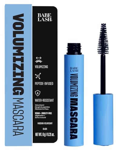 BABE ORIGINAL Babe Lash Mascara, 0.21 oz, Smudge-Proof Dramatic Black