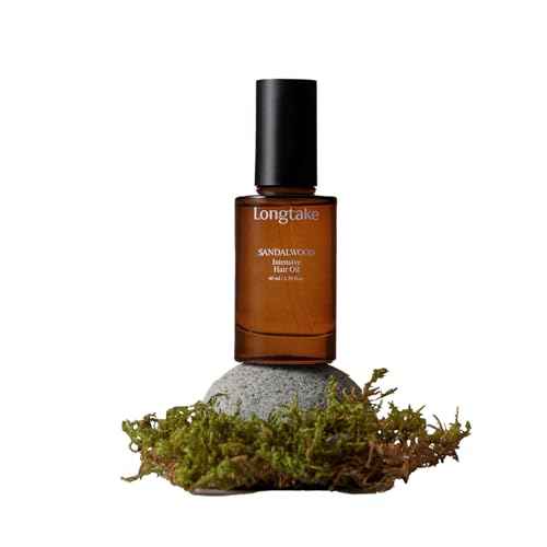 Sandalwood Intensive Perfume Hair Oil 1.35 Fl Oz, 40ML¤ÓHeat Protection¤ÓAnti-frizz¤ÓSplit end repair¤Ó For all types
