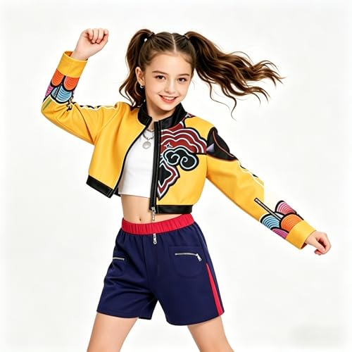 Girls K-pop Inspired Sparkle Chain Detail Stage Dress