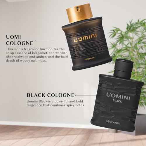 O Boticario UOMINI Cologne for Men, Long Lasting Premium Cologne for Men, 100ml