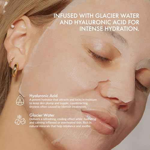 ESW Beauty Liquid Death x Limited Edition Face Mask Set (3-Pack) - Hydrating, Revitalizing & Cleansing Skin - Includes Mountain Water, Severed Lime & Mango Chainsaw