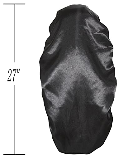Silk Satin Bonnet for Women - 2 Pack Sleep Cap