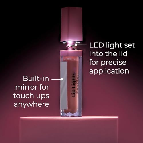 MCoBeauty Lip Lights LED Gloss with Mirror - Clear