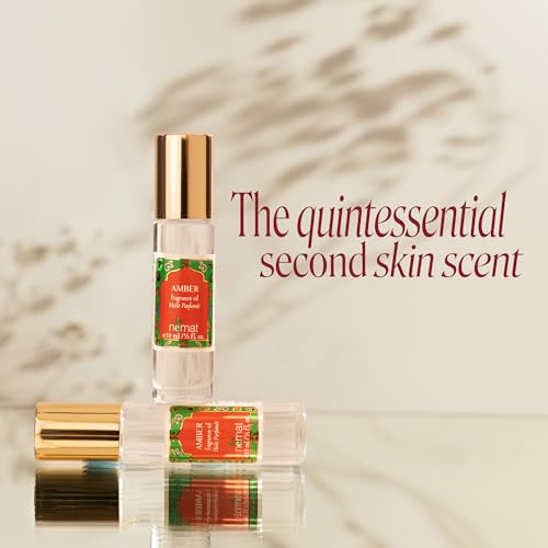 Amber Perfume Oil Roll-On – Alcohol Free, Vegan, 10ml
