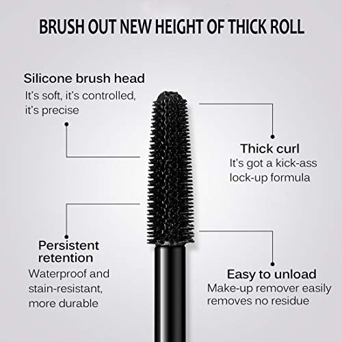 4D Silk Fiber Lash Mascara - Waterproof & Long Lasting