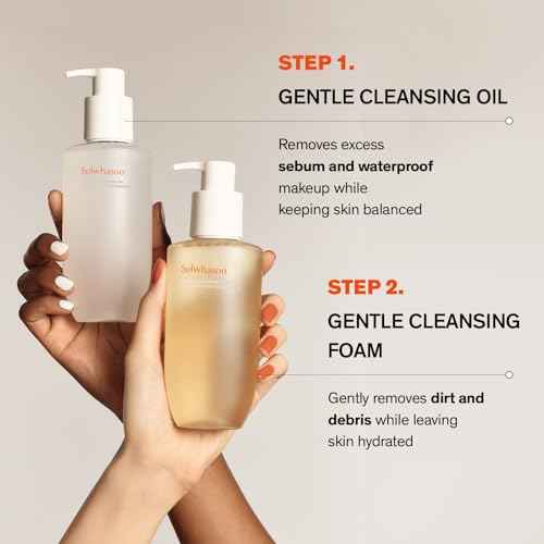 Sulwhasoo Gentle Cleansing Oil ? Daily Oil Cleanser with Korean Herbal Ingredients for Face | Removes Waterproof Makeup & SPF, Softens & Nourishes Skin | Hydrating Double Cleansing, Korean Skincare