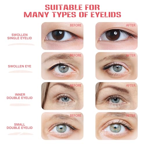 Invisible Eyelid Tape - 632 Pcs Ultra-Thin Double Eyelid Lifter Strips