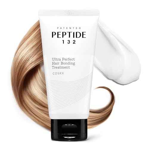 COSRX PEPTIDE 132 Hair Bonding Repair Treatment - Deep Conditioner Hair Mask for Damaged, Dry Hair, Repairs Breakage & Split Ends, For All Hair Types, Stocking Stuffers ? 4.05 fl oz