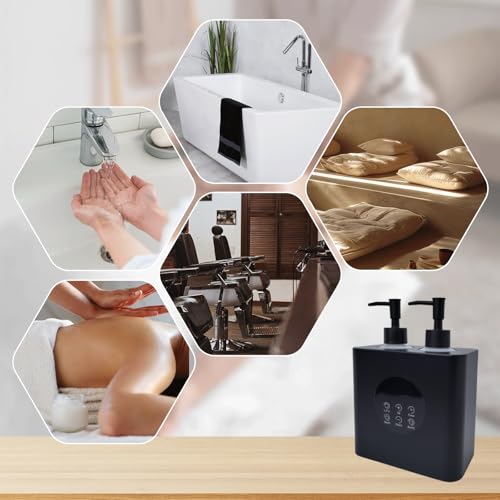 oil warmer for massage,massage Oil Warmer,lotion Warmer for Spa,Salon and Barber Shops,with 4 Oil Bottle 250ml Dispensers,with 1 White and 1 Grey funnels,Delay start control,Temperature control,Black