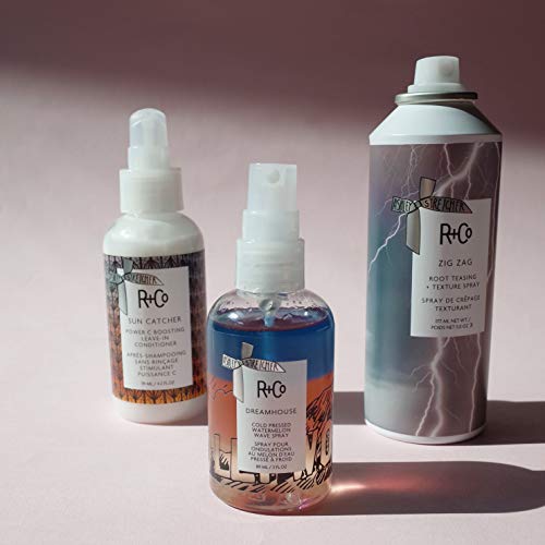 R+Co ZIG ZAG Root Teasing + Texture Spray ? Volumizing Root Lift Spray, Adds Texture & Hold, All Hair Types