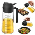 Glass Olive Oil Sprayer Bottle – 16oz Spray & Pour Dispenser