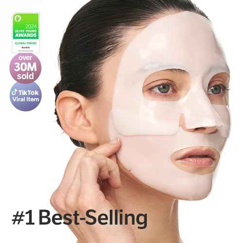SUNGBOON EDITOR Deep Collagen Overnight Mask Hydrating Mask for Glass Skin, Wrinkle Care, Firming & Pore Refining 2,160,000PPB Collagen + 9 Peptides Stocking Stuffers for Women Korean Skincare, 4ea