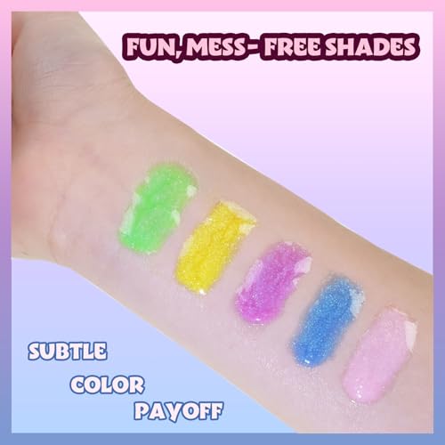 Care Bears 5-Pack Flavored Lip Gloss Set for Kids