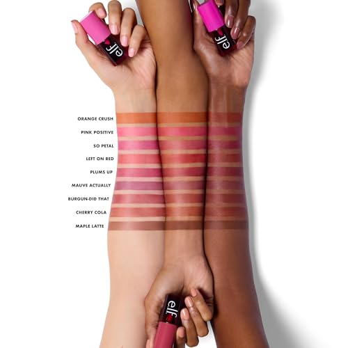 e.l.f. Sheer For It Blush & Lip Tint Cherry Cola 0.22 Fl Oz - Hydrating, Buildable Color