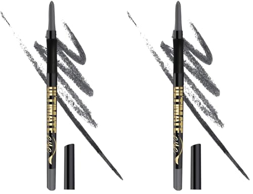 L.A. Girl Ultimate Intense Stay Auto Eyeliner Charcoal - Pack of 2