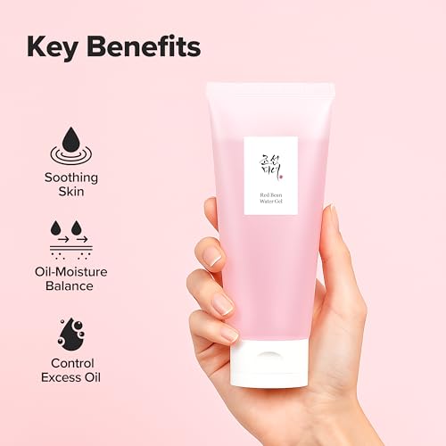 Beauty of Joseon Red Bean Water Gel 100ml, 3.38 Fl Oz (Pack of 1)