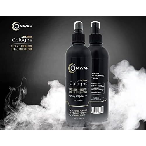 OMWAH Men¡¯s After Shave Cologne For Men ? Soothing Post Shave for All Skin Types, Large 16.9 oz Bottle, Non-Greasy Mens Cologne, Hydrating & Reduces Skin harshness, Long Lasting Freshness