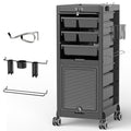 6-Drawer Lockable Salon Trolley with Wheels
