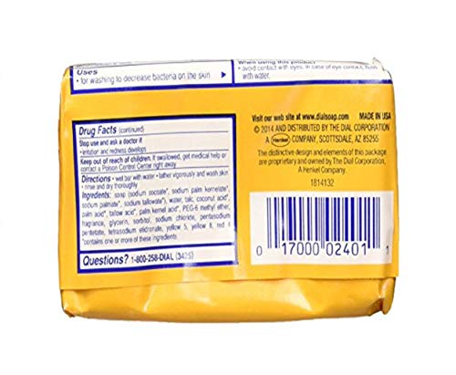 Dial Gold bar Soap (20/4 Oz Net Wt 80 Oz), ()