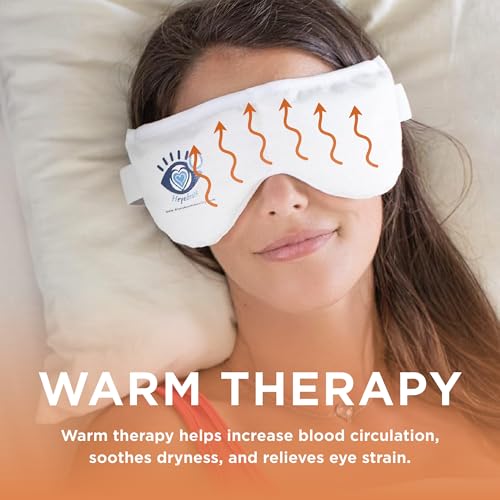 Heyedrate Heated Eye Mask – Warm & Cold Compress Relief