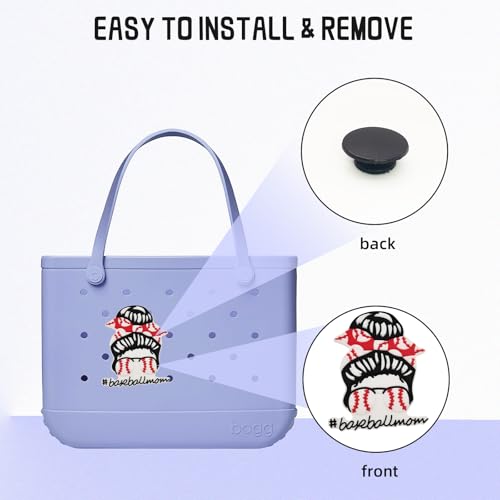 Soccer Mom Charm for Bogg Bag | PVC Durable