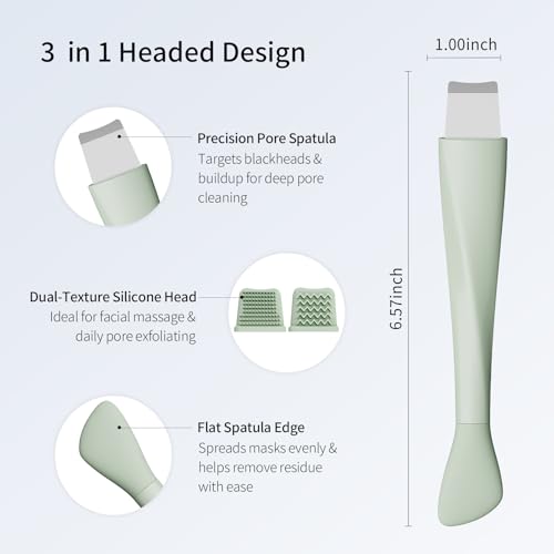 Blackhead Remover & Mask Applicator Tool, Stainless Steel