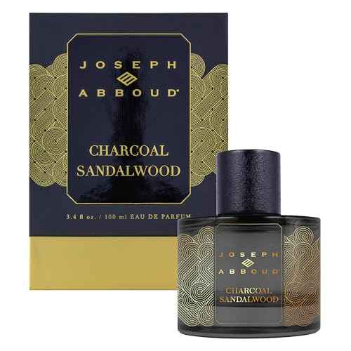 JOSEPH ABBOUD Charcoal Sandalwood Eau de Parfum for Him, 3.4 fl. oz