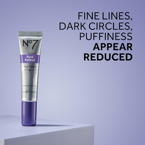 No7 Pure Retinol Eye Cream 0.5oz - Dark Circles & Wrinkles