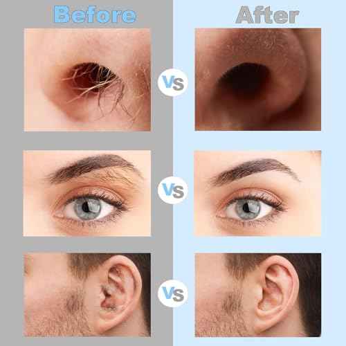 100Pcs Nose Wax Sticks Applicator with Disposable Spatulas for Nostril Cleaning Ear Face Eyebrow Mustache Hair Removal for Men Women, Painless, with Delicate Packing Box for Gift, BlueZOO
