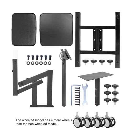 Tattoo Artist Chair with Adjustable Back - 400lb Capacity