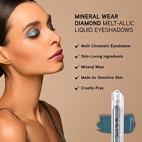 Cream Eyeshadow BY Physicians Formula Mineral Wear Diamond Metallic Eye Makeup Precious Purple