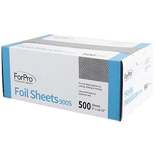 ForPro Embossed Foil Sheets 900S, 500 Count Pop-Up Dispenser