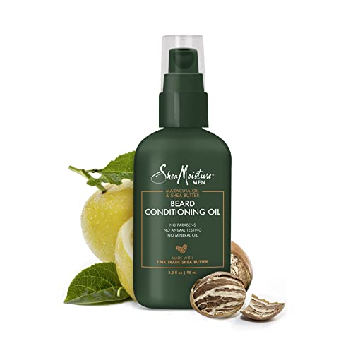 SheaMoisture Beard Care Gift Set ??Natural Beard Oil & Beard Balm Scented with Essential Oils, Gift for Men (2 Piece Set)