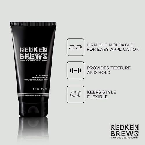 Redken Brews Work Hard Molding Paste for Men